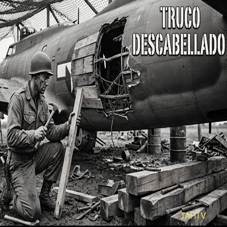 Cómo el truco “descabellado” de un carpintero con tablones de madera reparó 340 B-17 en la batalla