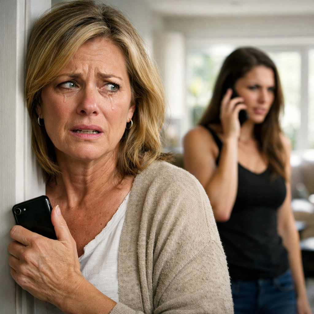 Mi hija olvidó colgar el teléfono – accidentalmente escuché una conversación cruel con…