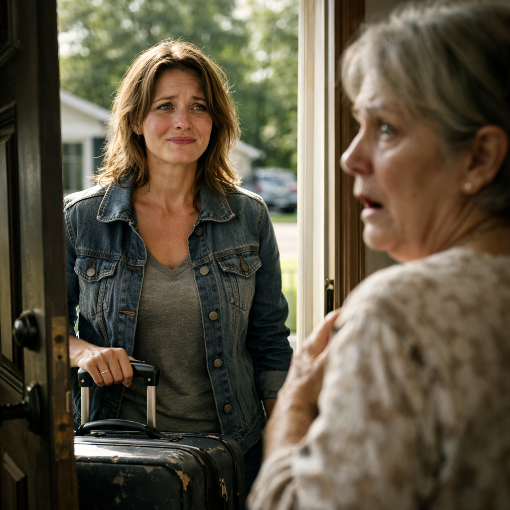 Regresé de EE.UU sin avisar… y mi mamá ocultaba algo terrible…