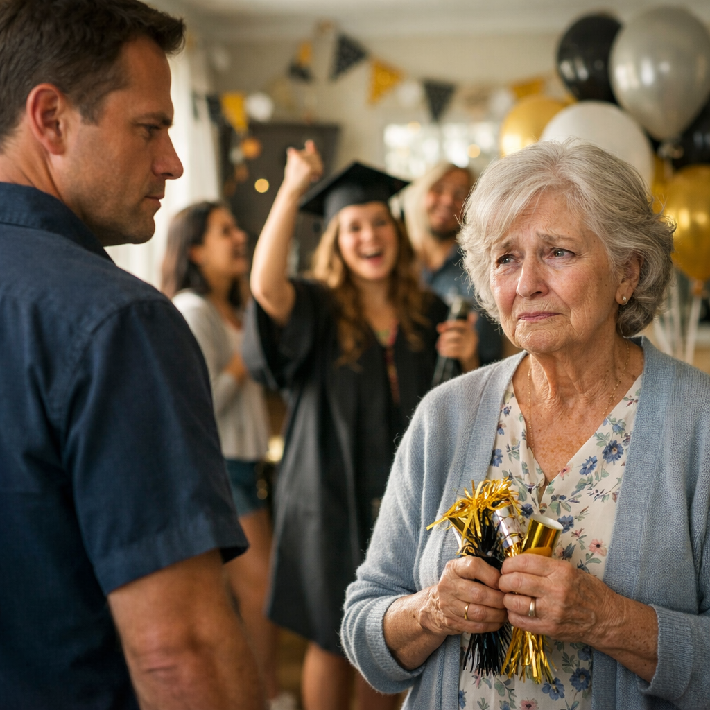 Preparé La Fiesta De Graduación De Mi Nieta, Mi Hijo Dijo: “Ya No Te Necesitamos”, Entonces…