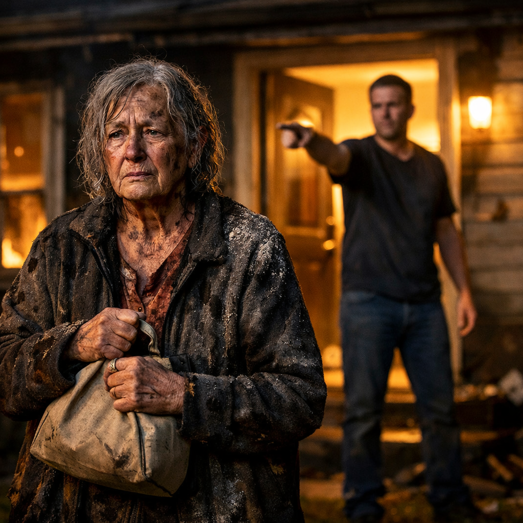 Mi casa fue destruida por un incendio, así que fui a la casa de mi hijo. Él me echó y dijo: ¡Vete…