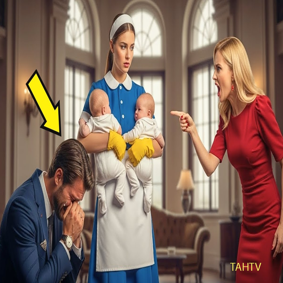 MILLONARIO FINGIÓ PERDER SU MANSIÓN PARA PROBAR A SU NOVIA Y GEMELOS. HASTA LA EMPLEADA DOMÉSTICA