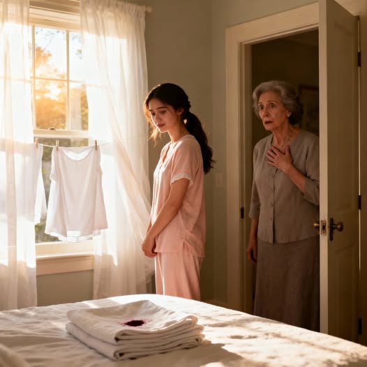 (nk)RECIÉN CASADA CAMBIA LAS SÁBANAS TODOS LOS DÍAS – Hasta que un día su suegra entra en la habitación y encuentra la CAMA LLENA DE SANGRE… y descubre un SECRETO que le rompe el corazón a cualquier madre…