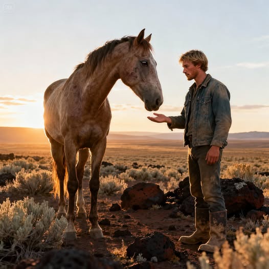 (nk)Ranchero pagó 25 $ por terreno desértico «inútil» – un caballo hambriento apareció y lo cambió todo.