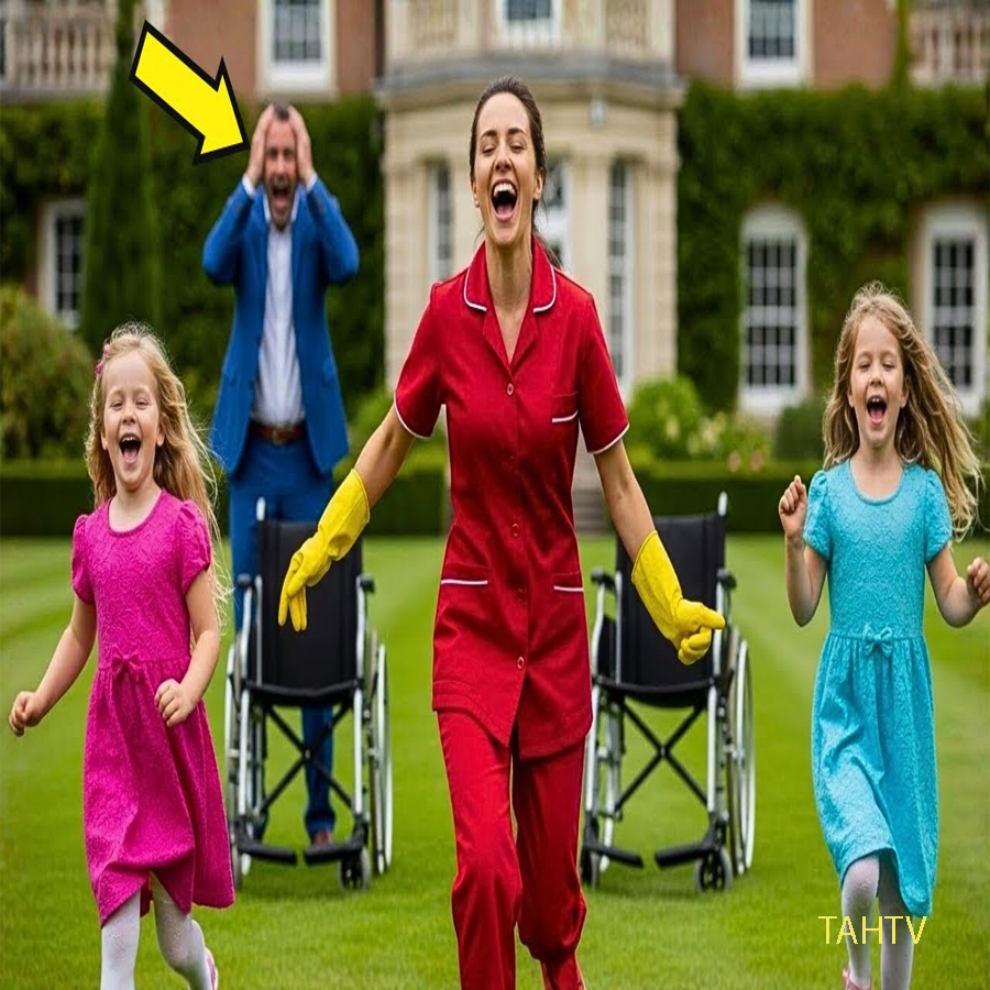 EL MILLONARIO SE DETIENE AL VER LA NIÑERA POBRE CON SUS GEMELOS EN SILLA… Y NADA VUELVE A SER IGUAL