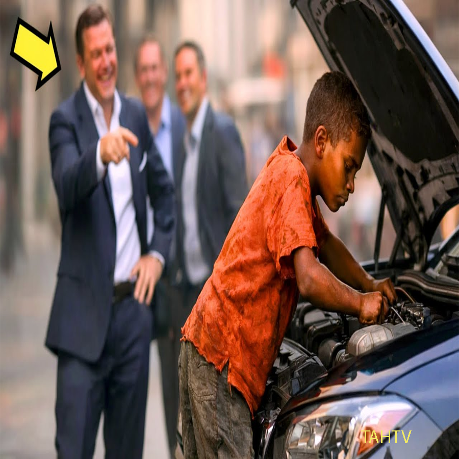 PUEDO ARREGLARLO DIJO EL NIÑO POBRE… EL MILLONARIO SE RIÓ PERO EL FINAL DEJÓ A TODOS IMPACTADOS