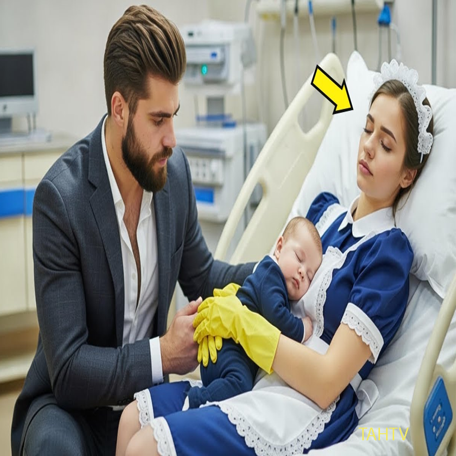 MILLONARIO DESCUBRE A LA EMPLEADA DORMIDA EN UN HOSPITAL CON SU BEBÉ! LO QUE HACE TE EMOCIONA