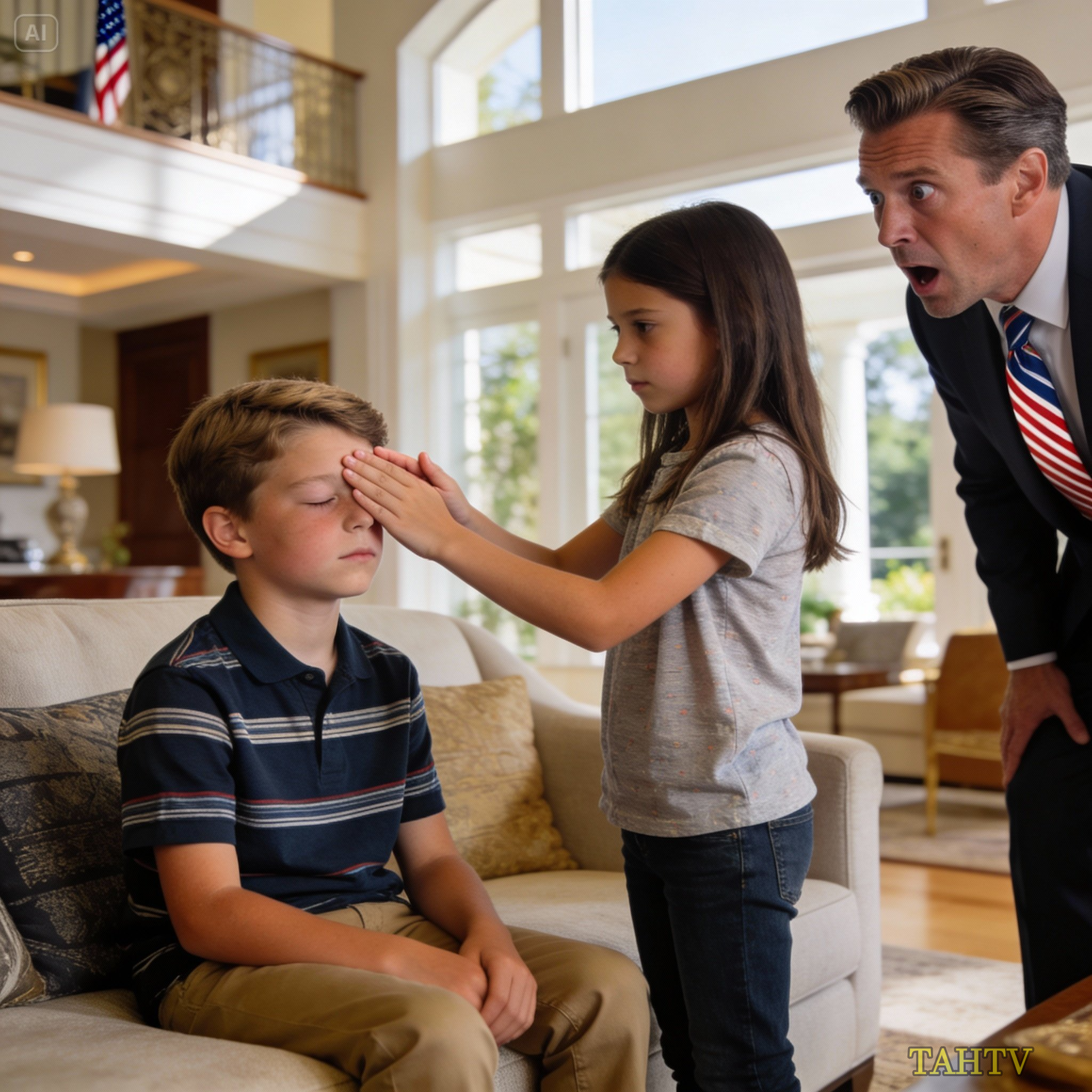 El hijo del MILLONARIO era ciego… hasta que una NIÑA sacó de sus ojos AQUELLO que nadie podía imaginar