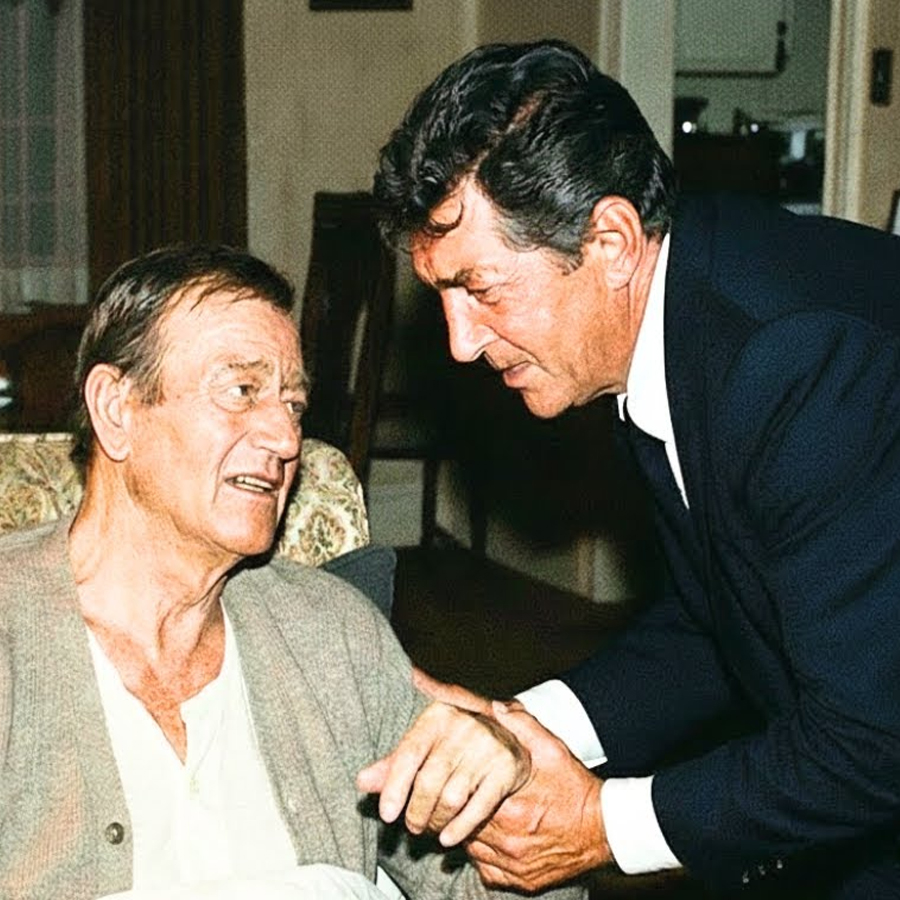 La inolvidable última visita de Dean Martin a John Wayne: la historia que nadie cuenta…