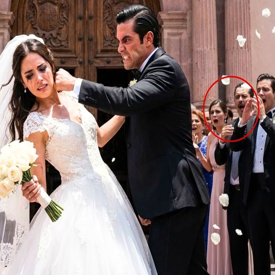 Cuando sentí el golpe seco en mi rostro el día de nuestra boda… supe que ese hombre nunca más…