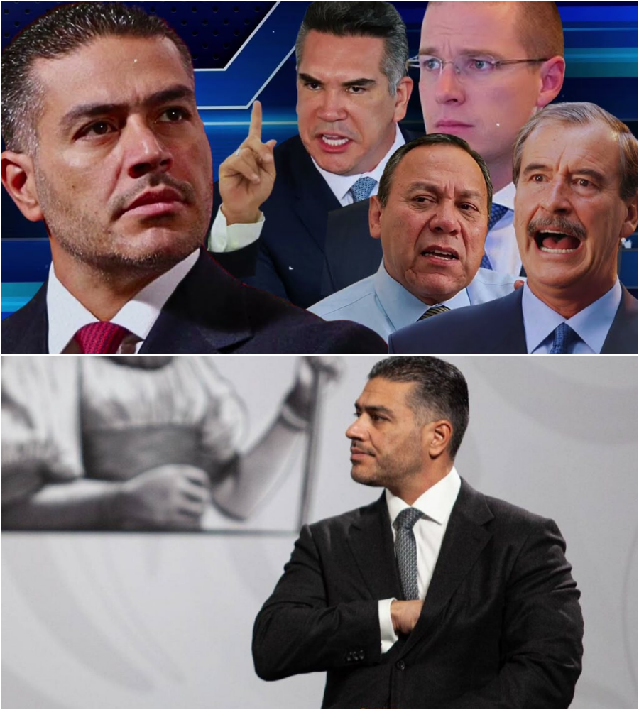 Harfuch DESENMASCARA a Fox, Anaya, Alito y Zambrano… ¡y los HUMILLA con verdades…