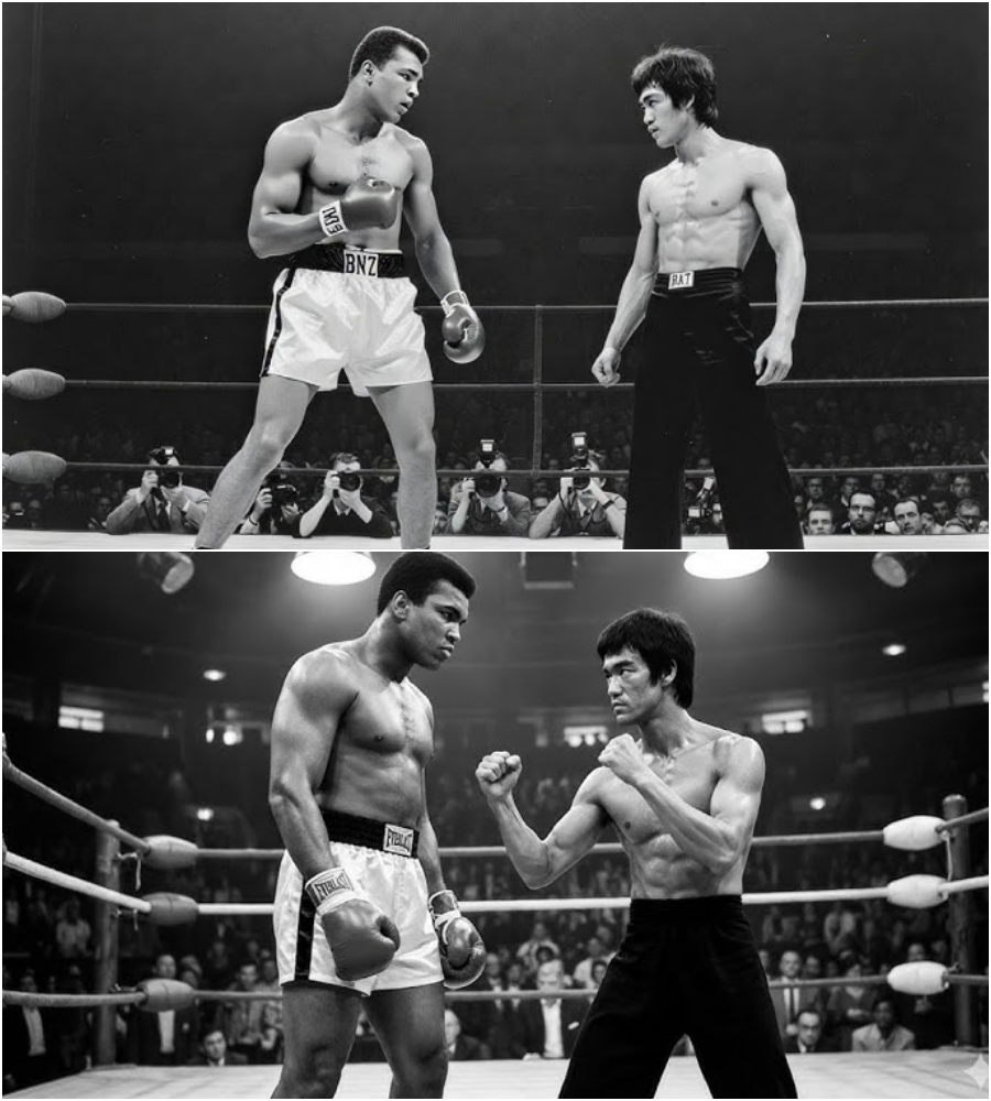 Bruce Lee fue llamado al ring por Muhammad Ali y le dijo Golpéame 3 segundos después, hizo historia…