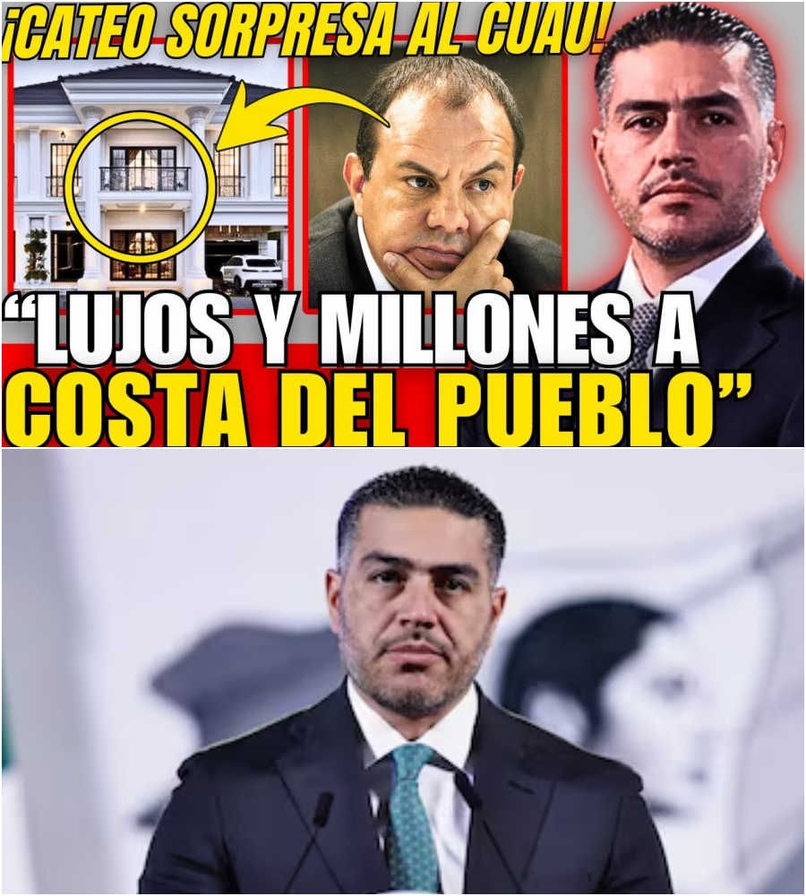 ¡HARFUCH CATEA LUJOSA MANSIÓN DE CUAUTEMOC BLANCO EN MORELOS: PAGOS MILLONARIOS Y LUJOS DESMEDIDOS…