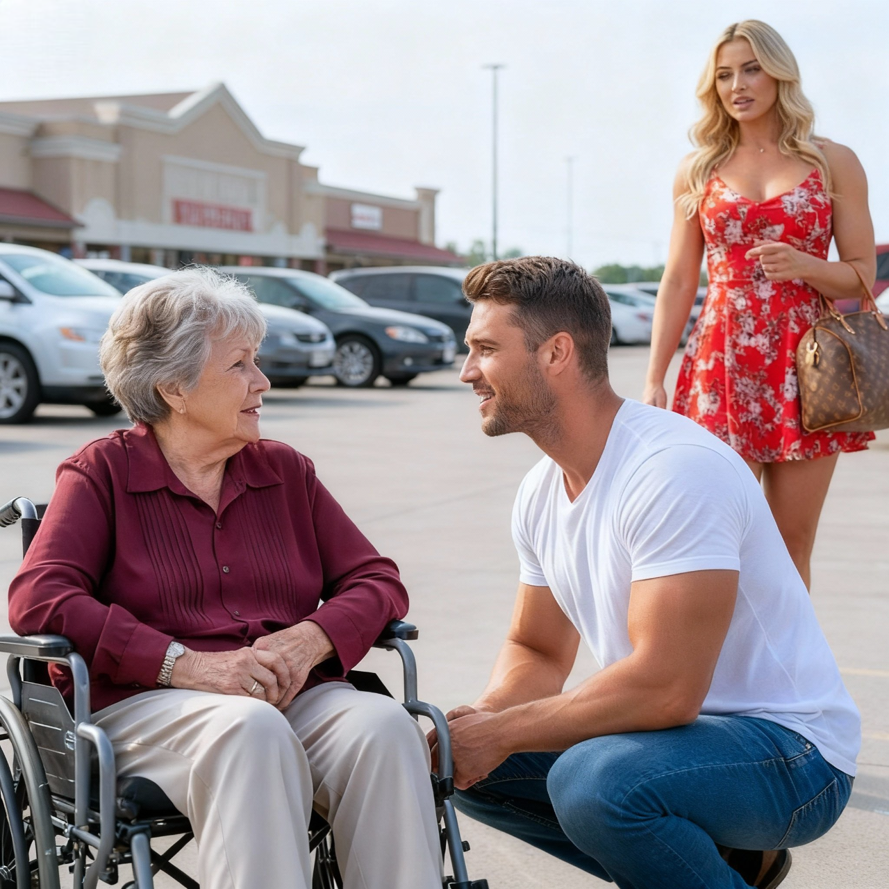 Padre soltero perdió el trabajo por ayudar a una anciana… sin imaginar que su nieta era millonaria…