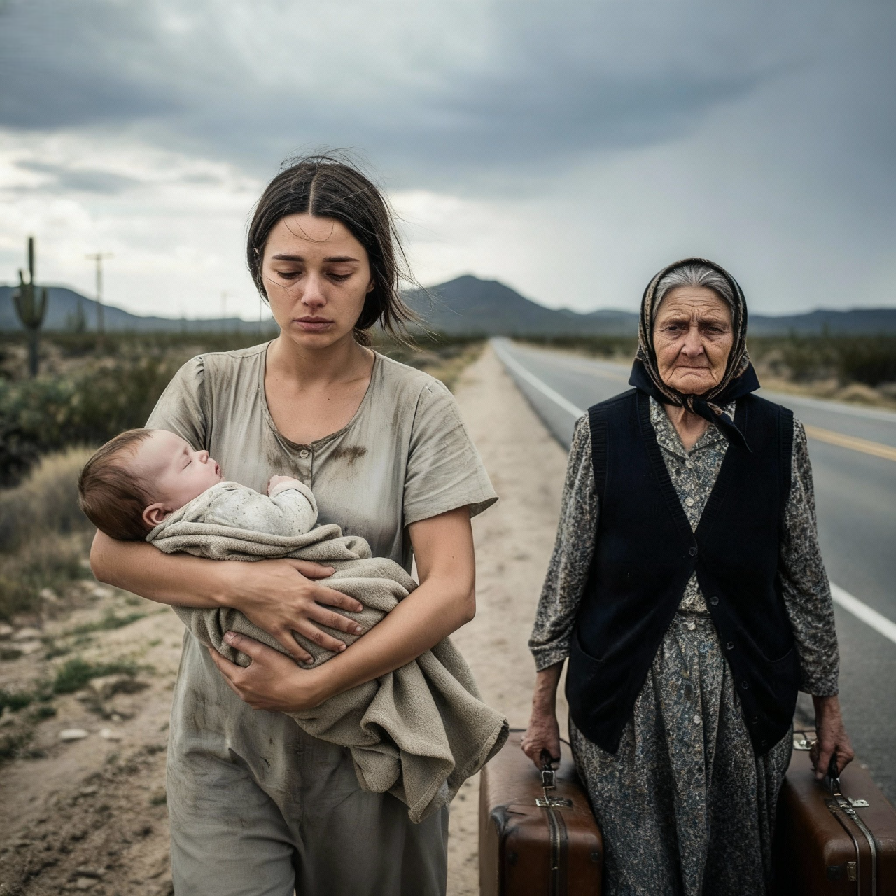 Madre Soltera Pobre Es Expulsada Junto A Su Madre Anciana, Pero Lo Que Encuentran Lo Cambia Todo…