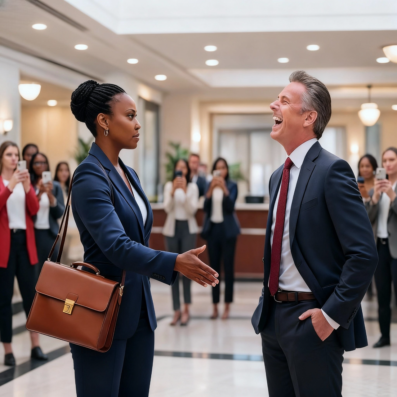 Se Negó a Darle la Mano… y Ella Lo Destruyó con Una Sola Llamada