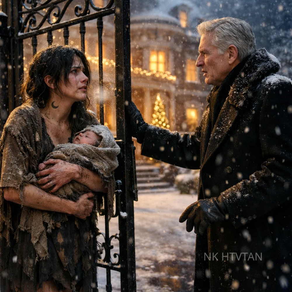 ¿Necesita una criada, señor?” preguntó la mendiga. Pero cuando el multimillonario vio la marca en su cuello, el tiempo se detuvo.