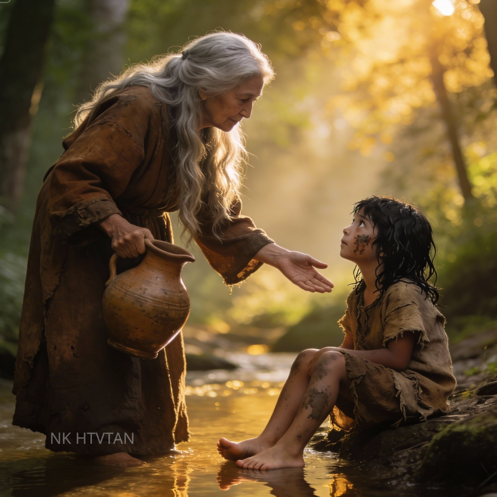 Niño fue maldecido y todos lo rechazaron… hasta que una mujer ciega vio su verdad