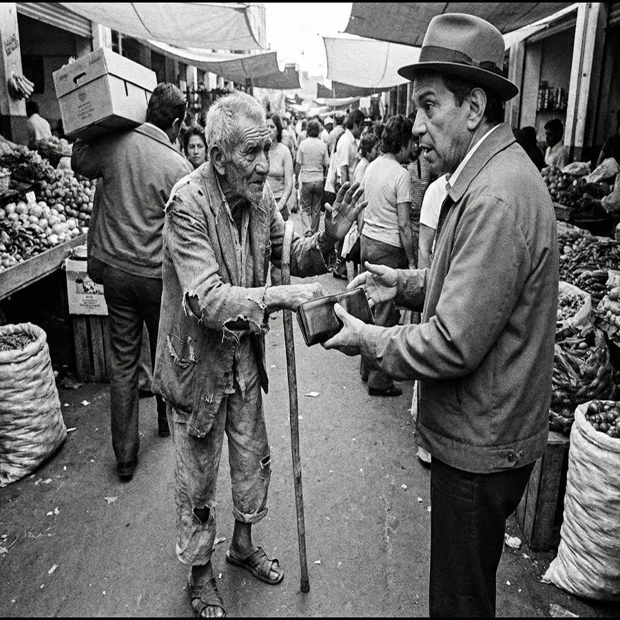 Cantinflas perdió su cartera llena de dinero—quien la devolvió lo dejó en SHOCK total