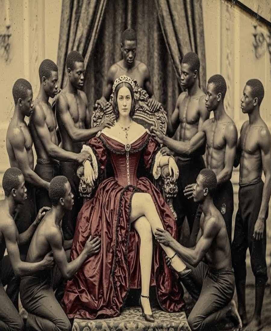 LA VIUDA QUE COMPRÓ 15 ESCLAVOS JÓVENES Y LOS ENTRENÓ SOLO PARA SU PLACER – Sevilla 1840