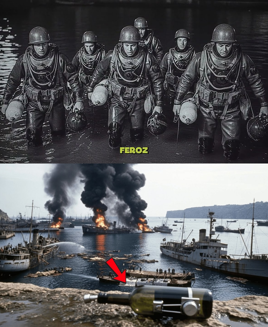 Se burlaron de estas botellas… y en una sola noche, 100 barcos alemanes fueron destruidos