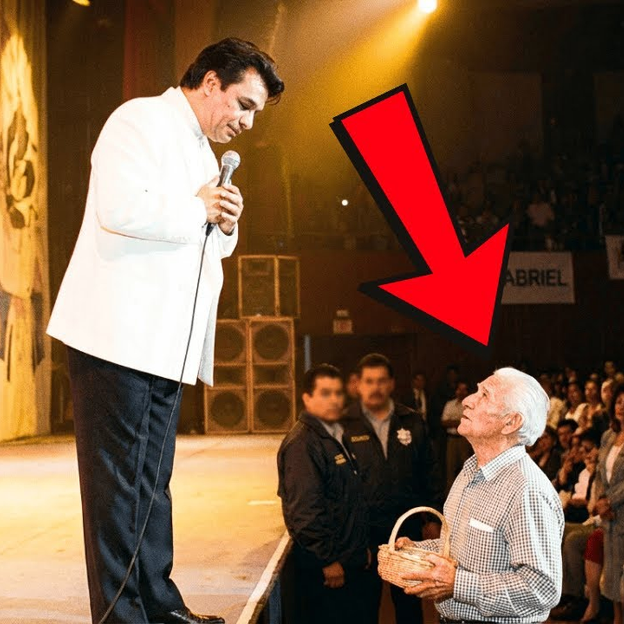 Juan Gabriel Vio a un Anciano Vendiendo Dulces en su Show—Lo que Hizo Aquella Noche Emocionó a Todos