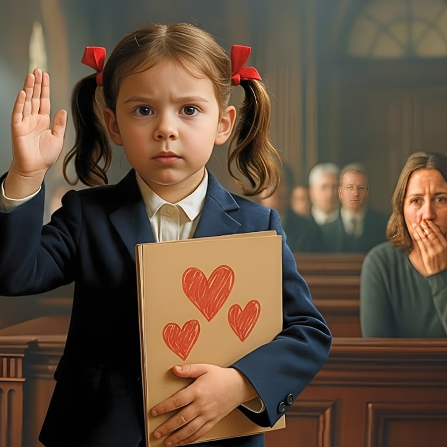 “Yo Soy La Abogada De Mi Madre” — Dijo La Niña Al Juez: Algo Increíble Sucedió…