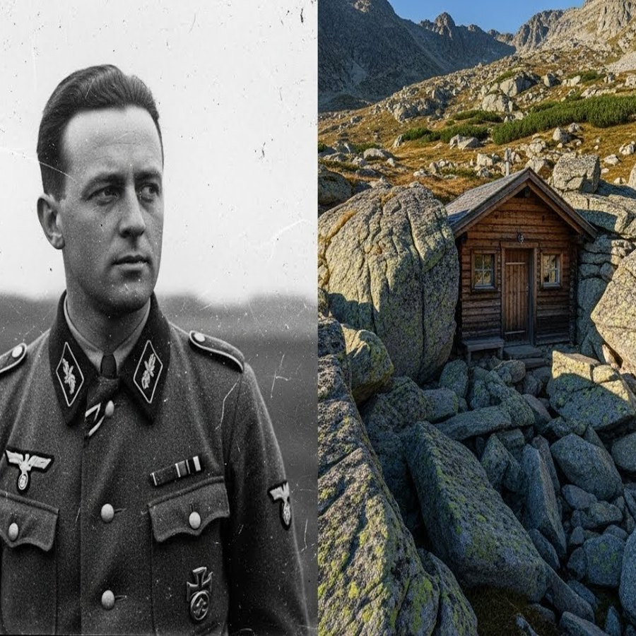 El coronel alemán desapareció en 1945—78 años después, su cabaña secreta en los Alpes fue encontrada