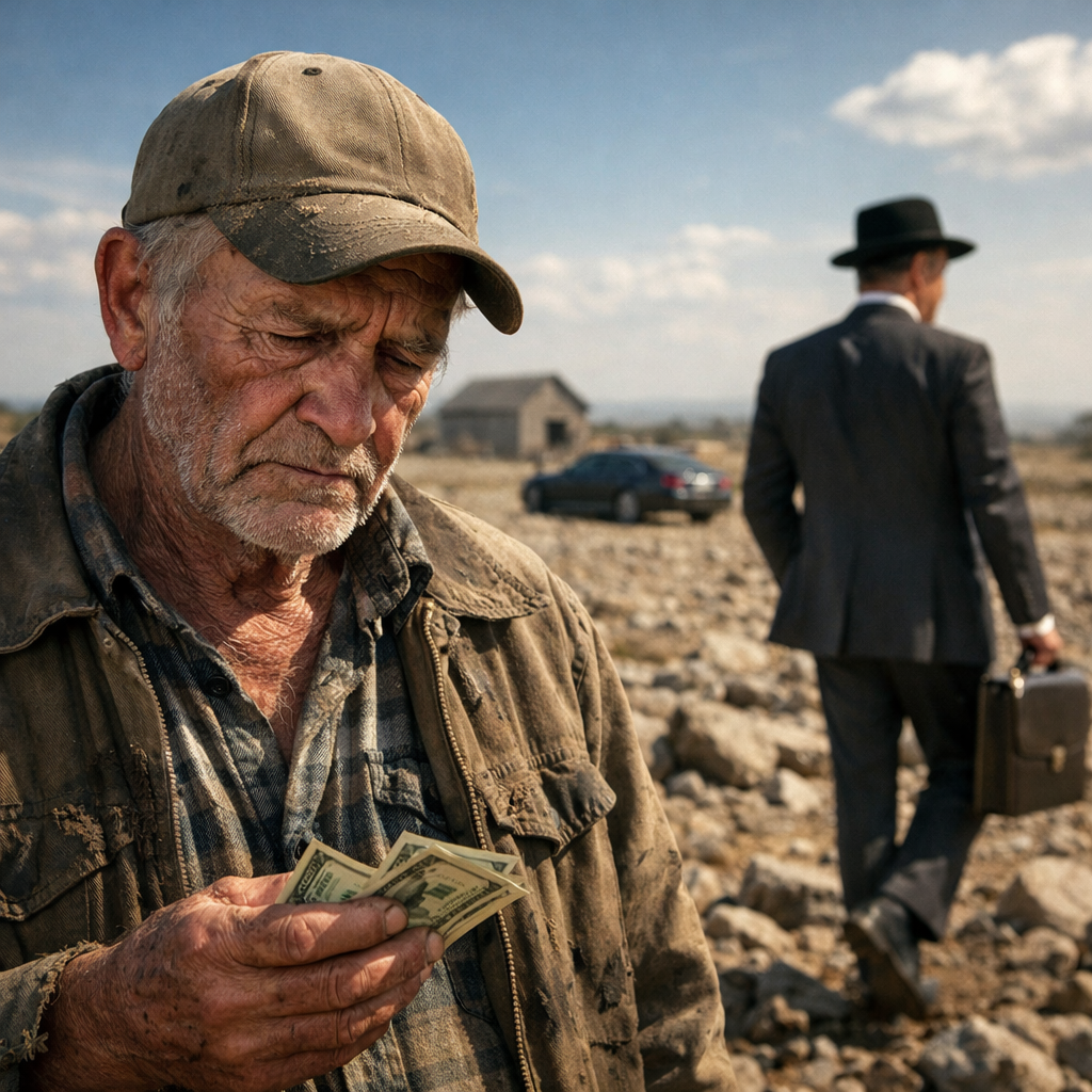 El Rico Patrón le Pagó 30 Años De Servicio Con Un Terreno De “Puras Piedras”…