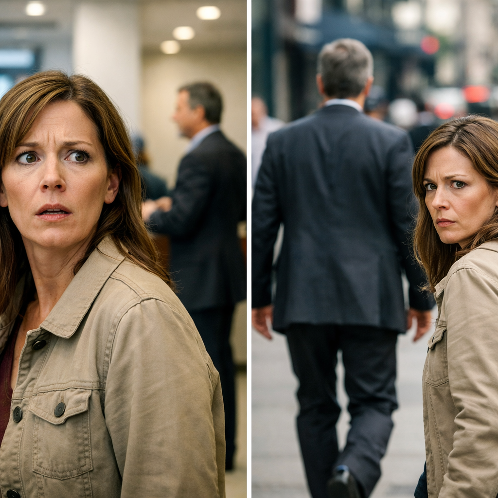 20 años desaparecido — su ESPOSA lo vio en el banco, lo siguió y descubrió que NUNCA se fue…