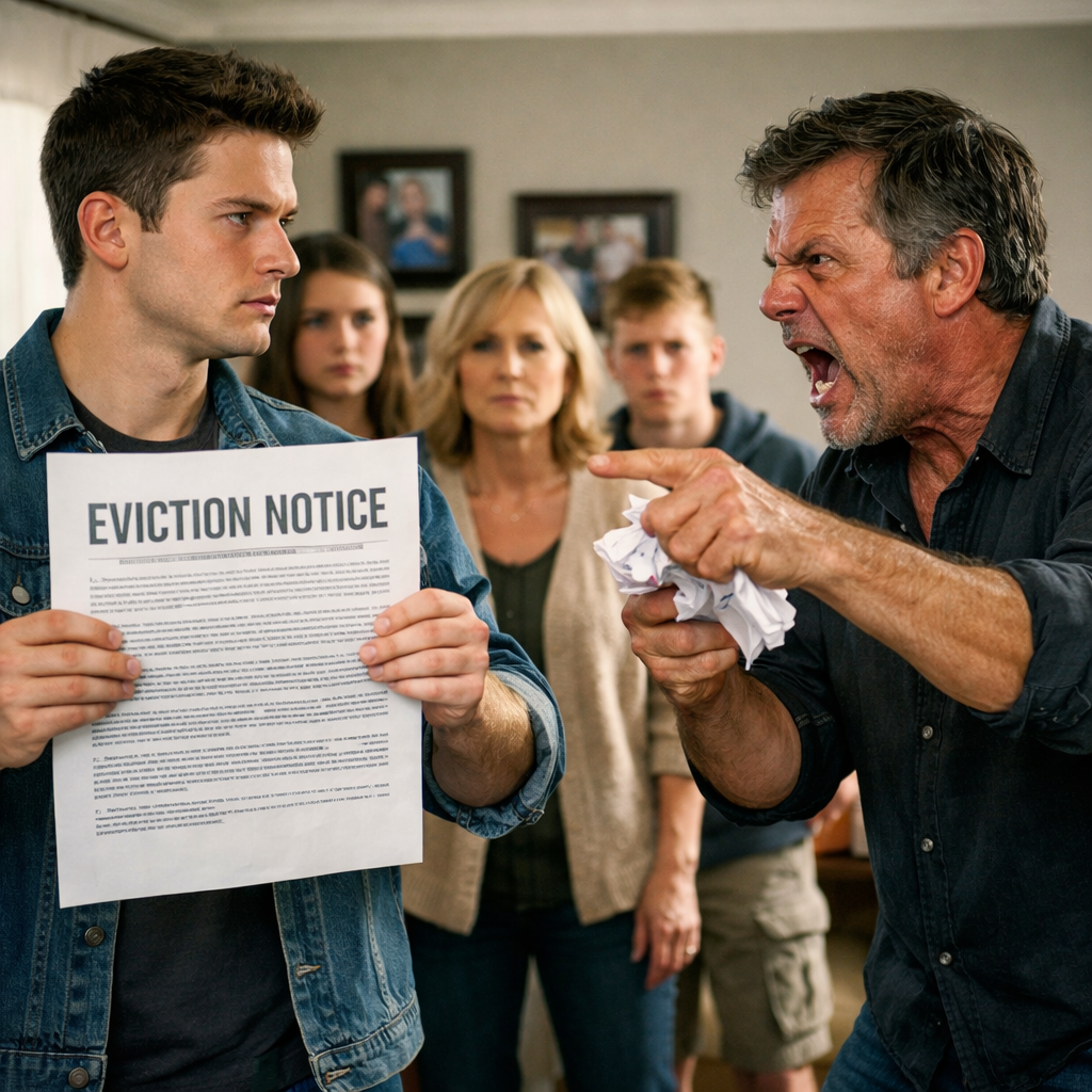 Mi padrastro cree que es el dueño de la casa que heredé de mi difunto padre y decidió imponer sus…