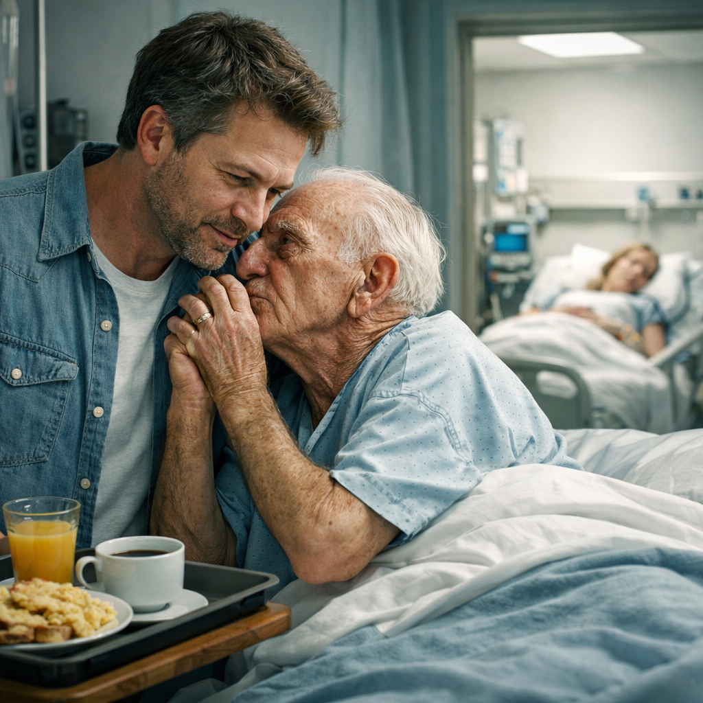 Mi Esposa Tuvo Un Accidente. Un Anciano En La Habitación De Al Lado Susurró: Huye De Ella…