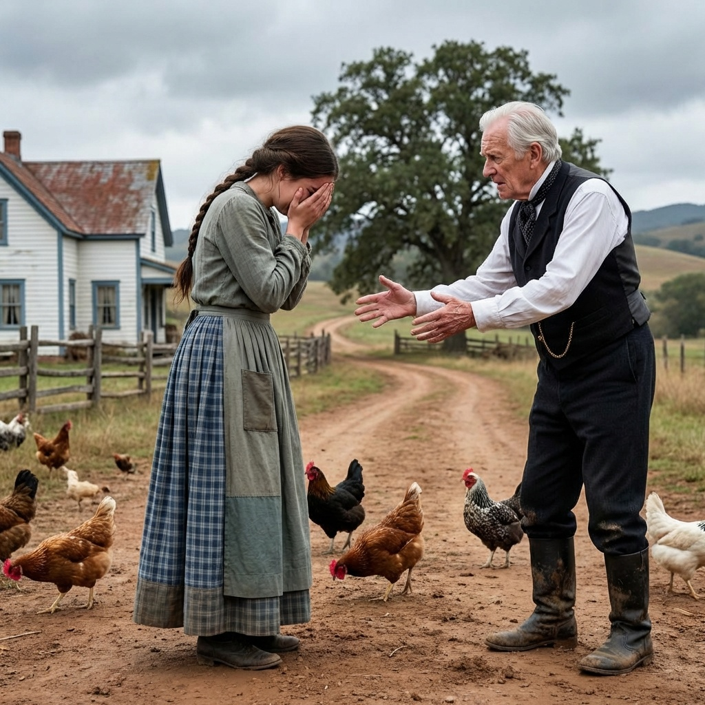 El granjero anciano dijo: Me quedan 3 meses, cásate conmigo y quédate con todo…Ella lo dejó sin aire…