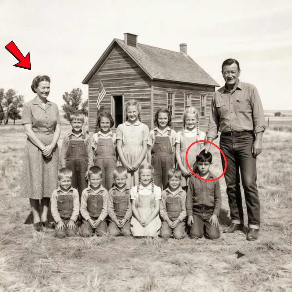 John Wayne recibió la carta de esta maestra e hizo algo que ninguna estrella de Hollywood haría hoy…