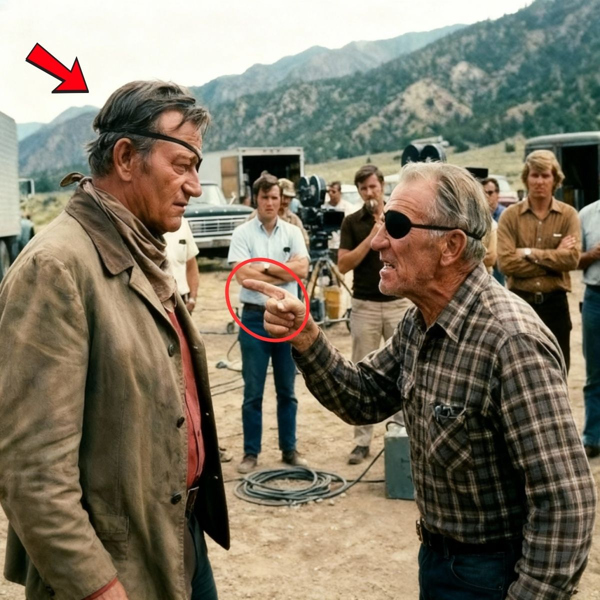 John Wayne conoció al verdadero Rooster Cogburn en el set: lo que ocurrió después le ganó un Óscar…