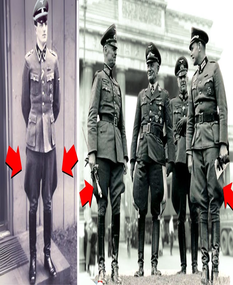 ¿Por qué los Alemanes Usaban Pantalones Tan Abultados en la SGM?