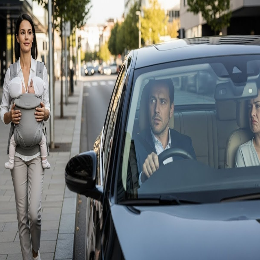 MILLONARIO IBA CAMINO A CASA CON SU PROMETIDA Y SE QUEDÓ HELADO AL VER A SU EXESPOSA EMBARAZADA