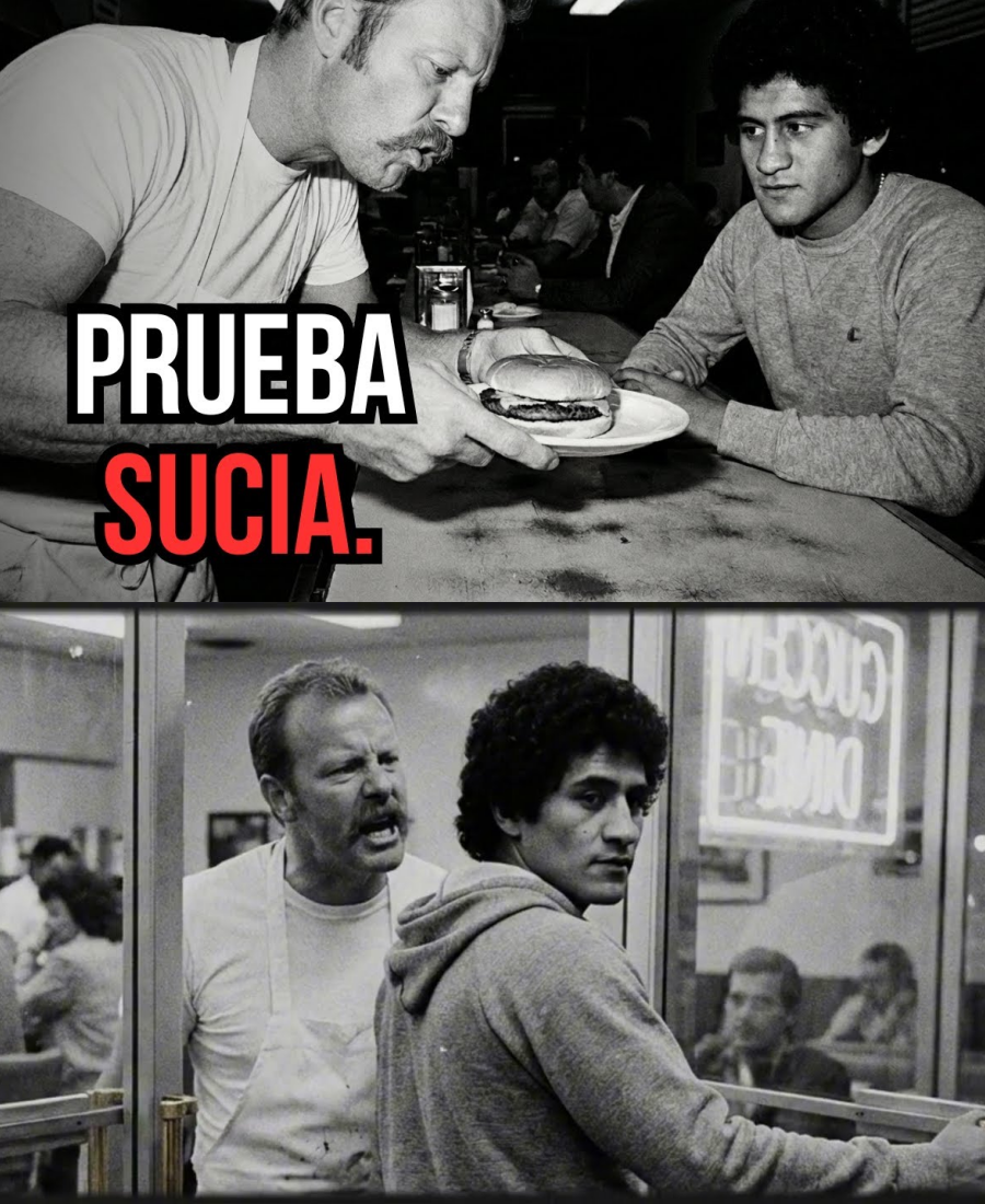 El dueño escupió la comida de Salvador Sánchez TRES veces – Sánchez lo vio y 4 segundos después…