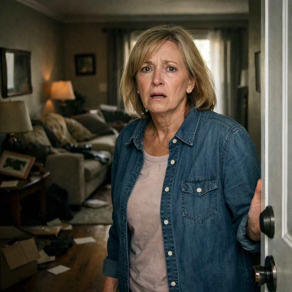 Fui a escondidas a la casa de mi nuera Cuando abrí la puerta… me quedé paralizada por lo que vi