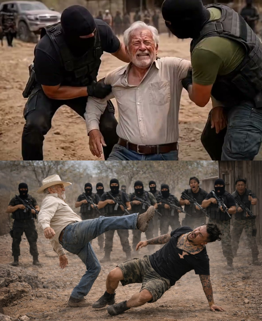 HOMBRES ARMADOS IRRUMPIERON EN RANCHO Y HUMILLARON AL ANCIANO — SIN SABER QUE ERA SARGENTO RETIRADO