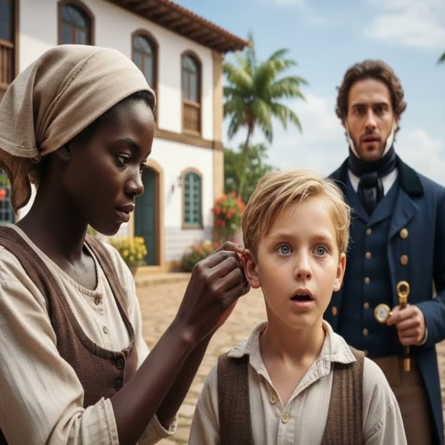 El hijo del barón nació sordo hasta que la esclava sacó algo misterioso y ocurrió lo imposible