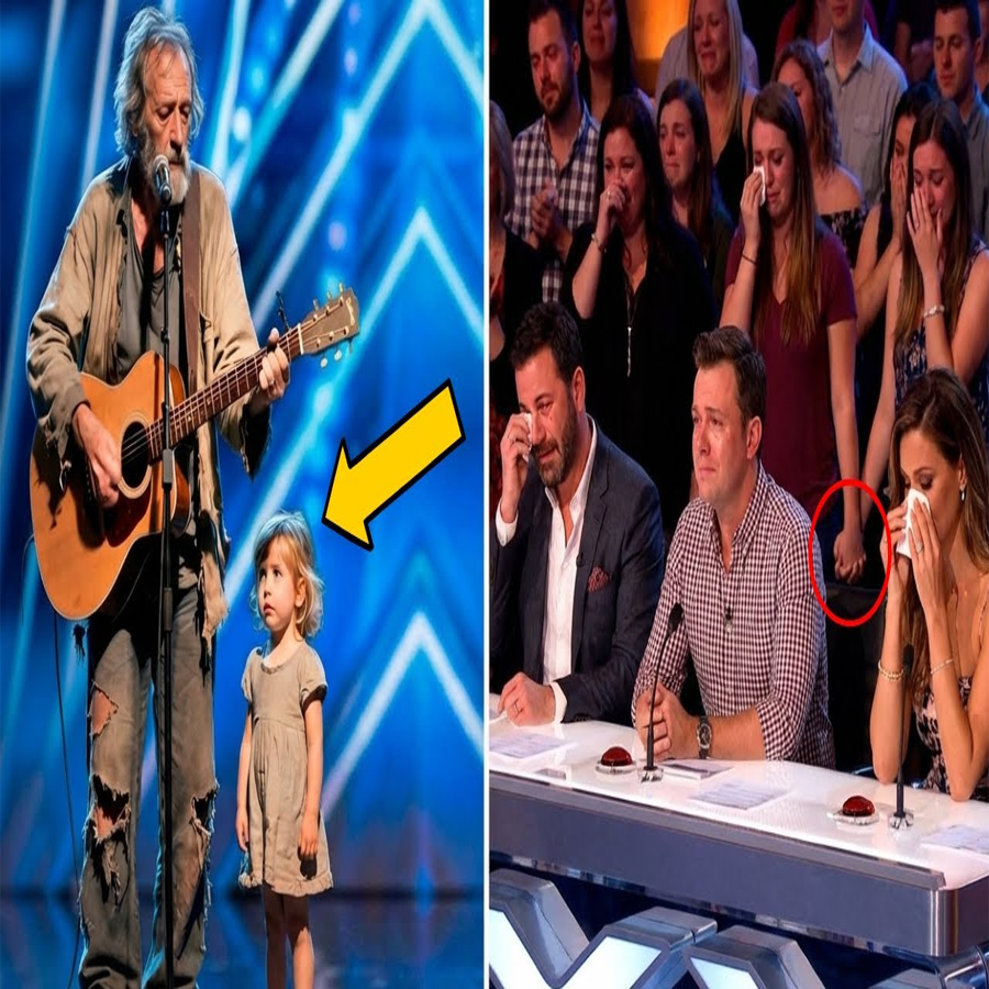 “Mi nieta no ha comido” — dijo el anciano… Cuando cantó, nadie pudo contener el llanto