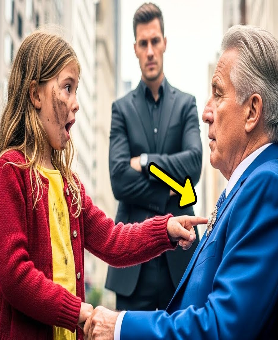 “SEÑOR, MI MAMÁ TIENE UN BROCHE IGUAL” – DIJO LA NIÑA DE LA CALLE AL MILLONARIO… LO QUE PASÓ…