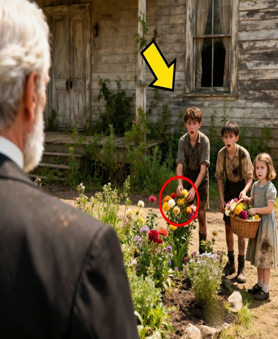 MILLONARIO VISITA SU CASA VIEJA ABANDONADA PARA DESTRUIRLA PERO LO QUE ENCUENTRA LO CAMBIA TODO