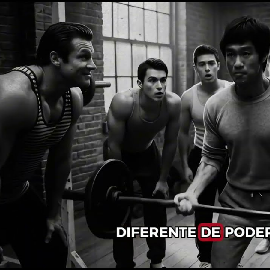 Un fisicoculturista de 113 kg le dijo a Bruce Lee: “MUY PEQUEÑO”. 5 segundos después, se ARREPINTIÓ.