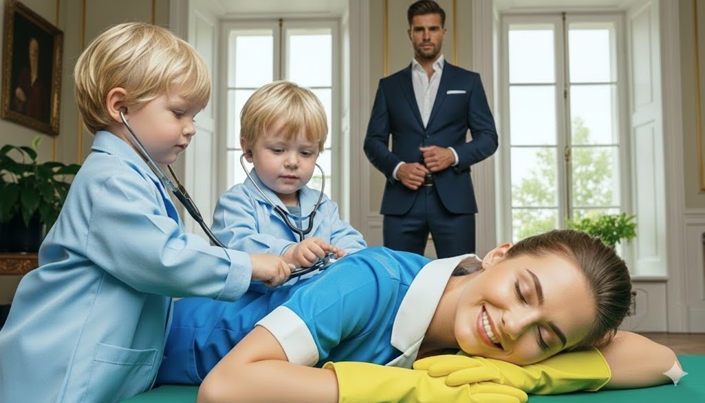 EL MILLONARIO PAGÓ FORTUNAS PARA CURAR A SUS HIJOS, PERO QUIEN DESCUBRIÓ LA VERDAD FUE LA NIÑERA