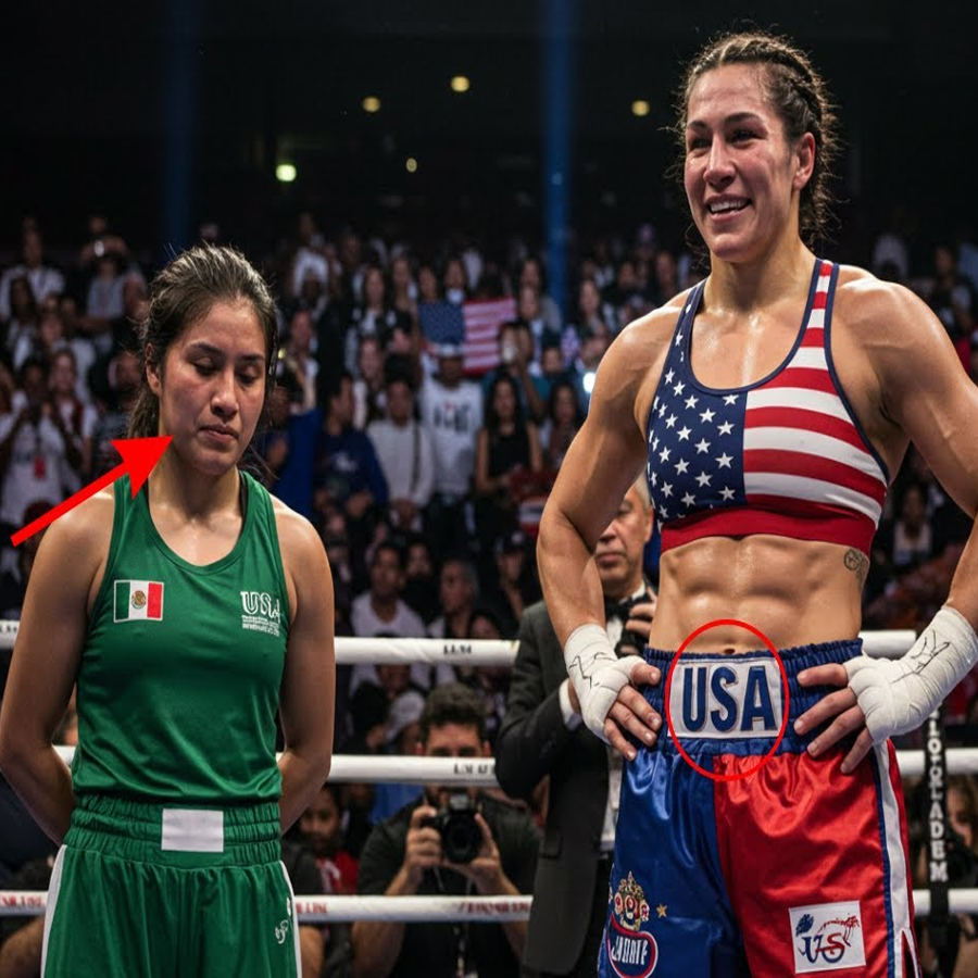 Boxeadora arrogante obligó a una joven mexicana a pelear para humillarla… pero pasó esto