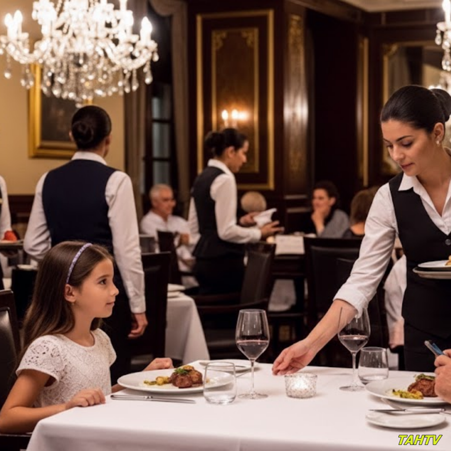 La Niña Miró el Brazo de la Mesera y Dijo Algo que Dejó al Restaurante en Silencio