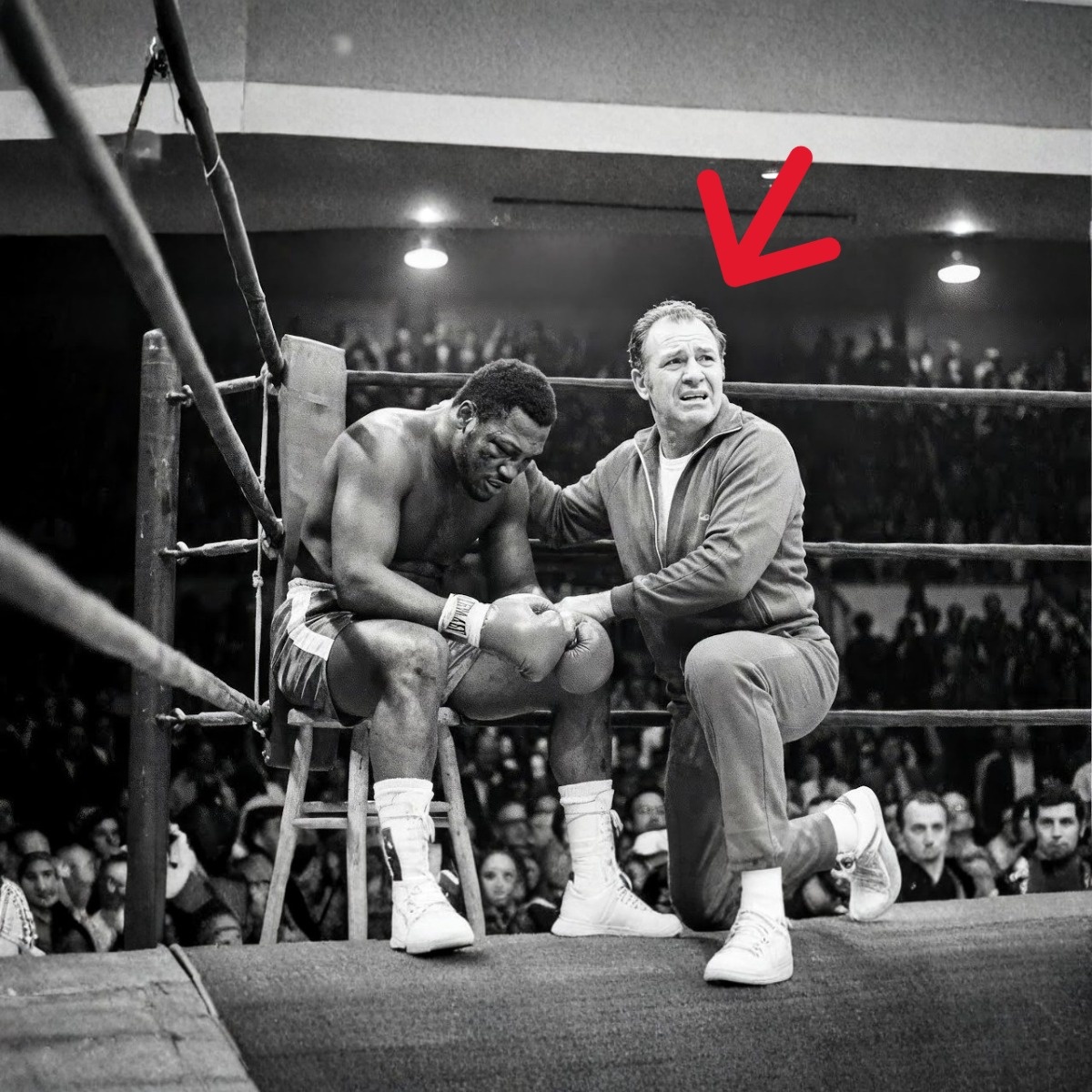 Joe Frazier estaba GANANDO contra Ali en Manila — Entonces su entrenador dijo “Siéntate, hijo”.