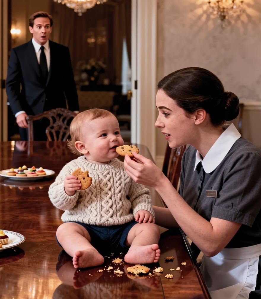 Cuando el silencio era más fuerte que la riqueza: El momento en que una criada cambió el mundo de un niño